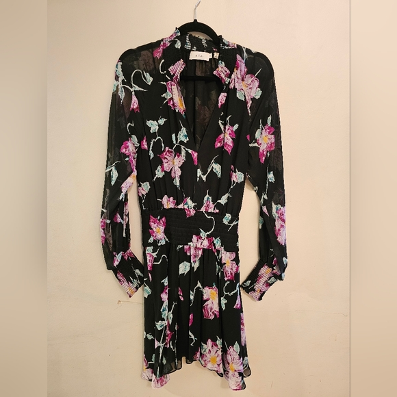 ALC Floral Mini Dress - Picture 4 of 4